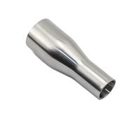 Exhaust Tip 19mm-102mm OD Butt Welding Reducer SUS 304 Stainless Steel Sanitary Pipe Fitting Tailpipe Pipe(76mm to 63mm)