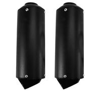 exhaust tip 2Pcs 38Mm Universal Motorcycle Exhaust Muffler Pipe Noise Sound Eliminator Clamp Kit For Honda for Yamaha for Kawasaki Tailpipe Muffler