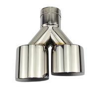 Exhaust Tip 3 Inch Exhaust Muffler Tube Pipe Connector Joiner Sleeve Clamp Adjustable Stainless Steel Kit DIY Tool Tailpipe Pipe(70mm out 89mm K)