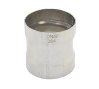 Exhaust Tip 304 Stainless Steel Pipe Diameter 16/20/25/32/51/63/76/101 Mm Straight Pipe Conversion Welding Tailpipe Pipe(40mm)