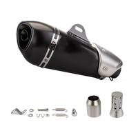 exhaust tip 51mm Universal Motorcycle Exhaust Carbon Fiber Muffler with DB Killer For CBR300R(A)