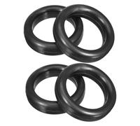 Exhaust Tip 60mm 70mm O-Ring Car Universal Muffler Exhaust Hanger Bushing Rubber Bracket Kit 2/4pcs Tailpipe Pipe(70mm 4pcs)