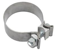 Exhaust Tip Car End Pipes 2.0" 2.25" 2.5" 3.0" 4.0" Stainless Exhaust Lap Joint Band Clamp Sleeve Butt 89mm(54mm)