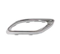 Exhaust Tip Car Gloss Black Exhaust Tip Cover Trims Auto Accessory For Benz A B C E GLC CLS W117 W205 W177 W238 W213 W253 Car End Pipes(Silver Left)