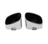 Exhaust Tip Chrome Dual Tail Muffler Tip Stainless Steel For BMW X5 E70 2008 2009 2010 2011 2012 2013 Exhaust Pipes Car End Pipes