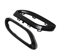 Exhaust Tip Cover, High-Quality Polished Black Trim Replacement, Precision-Made for Mercedes A B C E GLC Class Vehicles, Durable Exhaust Accessory