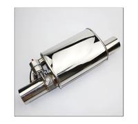 Exhaust Tip Cover Trims 2.5" Exhaust System Stainless Steel Electric CutOut Valve With Electronic Remote Control Switch Muffler Pipe(63mm)