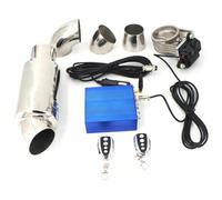 Exhaust Tip Cover Trims Car Accessories Exhaust Control Valve Dual Set W Remote Cutout Control for 2"/2.25"/2.5"/2.75"/3" Pipe 2 Sets(6 Piece 51mm)