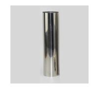 Exhaust Tip Cover Trims Car Exhaust Pipe Muffler Connection Wall Thickness 1.2mm 304 Stainless Steel Outer Diameter 32/38/51/63/76/89mm(63mm x 500mm)