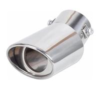 Exhaust Tip Cover Trims For B&MW 760Li 320d 135i 335is Scooter E36 F30 Stainless Steel Car Muffler Round Exhaust Pipe Tip Covers Trims