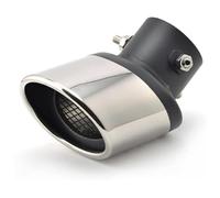 Exhaust Tip Cover Trims For R&ENAULT For Koleos For Clio For Scenic For M&EGANE Stainless Steel Car Muffler Exhaust Pipe Tip Covers Trims