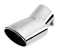 Exhaust Tip Cover Trims For Suz&uki For S-cross 2014 2015 2016 2017 Car Muffler Exterior End Pipe Stainless Steel Tip Tail Outlet Covers Trims