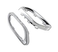 Exhaust Tip Cover Trims Gloss Chrome 2058852221 2058852321 Replacement for A B C E GLC CLS-Class W177 W247 W205 W213 X253 C257