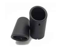 Exhaust Tip For A4 B8 A3 8V 8P A1 Q5 2009 2010 2011 2012 2013 2014 2015 2016 Car Exhaust Pipe Muffler Tip Cover Styling Accessories Exhaust(2pcs Matte Black)