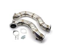 Exhaust Tip For BMW 135i 335Xi E82 E90 E91 E92 E93 3.0T 2007-2013 Car 3'' N54 Downpipe Exhaust Pipe Turbo Down Pipes Stainless Steel Exhaust Tailpipe