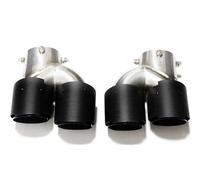 Exhaust Tip For BMW For M240i For M340i For M440i G20 G21 G22 G42 Exhaust Pipe Quad Muffler Tailpipe Tip Nozzle Head(Carbon look I)