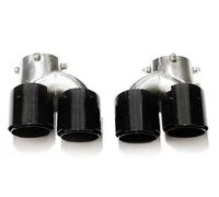 Exhaust Tip For BMW For M240i For M340i For M440i G20 G21 G22 G42 Exhaust Pipe Quad Muffler Tailpipe Tip Nozzle Head(Carpon look J)