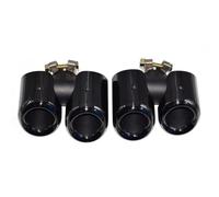 Exhaust Tip For Land For Rover For Defender 90 110 130 2020-2025 Muffler Exhaust Tip Nozzle Square Tailpipe Car Muffler Exhaust Pipe Tail(Black)