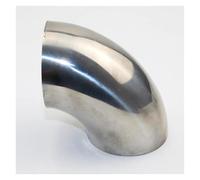 Exhaust Tip Rear 1pcs 304 Elbow 90 Degree Angle Elbow 1.5mm Thick 51mm 54mm 57mm 63mm Welded Exhaust Pipe Connection Tail Pipe Exhaust Pipe Cap(42mm x 1.5mm)