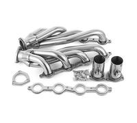 Exhaust Tip Rear For Chevy For LS1 For LS2 For LS3 For LS6 For LS7 For Shorty For Chevelle For Camaro Stainless Steel Exhaust Manifold Header Exhaust Tips