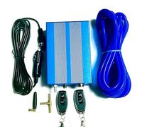 Exhaust Tip Tail For General For Motors Vacuum Exhaust Valve Muffler Dual Remote Control Left And Right Air Pump Exhaust Pipe Modified Car Exhaust Muffler Pipe(Vacuum controller)