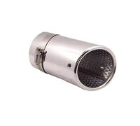 Exhaust Tip Tail Pipe 1 Pcs For Jeep For Compass 2017 2018 2019 2020 2021 2022 Stainless Steel Exhaust Pipe Muffler Tailpipe Muffler Tip(Silver)