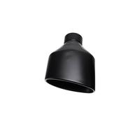 Exhaust Tip Tail Pipe 1 PCS Oval Exhaust Tip Universal Car Slant Tailpipes Stainless Steel Polish Muffler End Pipe For RS3 RS4 RS5 A6 A7(P0DJ3027f-L)