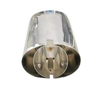 Exhaust Tip Tail Pipe Accessoir Exhaust Tip Muffler End Pipe Protector Stainless Steel Tail Tip For Toyota For Rav4 2019 2020 2021 2022 2023