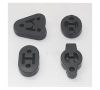 Exhaust Tip Tailpipe Car Exhaust Pipe Hanging Rubber Triangle 3 Hole Lug Sleeve Muffler Vibration Damping(03)
