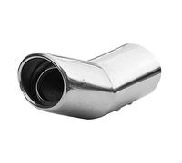 Exhaust Tip Trim Car End Pipe Tail Sport Muffler Stainless Steel ? 51mm Chrome Universal
