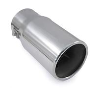 Exhaust Tip Trim Car End Pipe Tail Sport Muffler Stainless Steel Ã˜ 58mm Chrome Universal