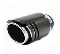 Exhaust Tip Trim Car End Pipe Tail Sport Muffler Stainless Steel Chrome Universal