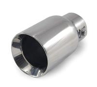 Exhaust Tip Trim End Pipe Tail Sport Muffler Stainless Steel Chrome Universal