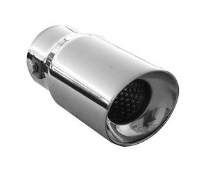 Exhaust Tip Trim End Pipe Tail Sport Muffler Stainless Steel Chrome Universal