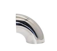 Exhaust Tip Universal 90 Degree Elbow Sanitary Welding Pipe Fitting Car Exhaust Pipe Muffler Welded Pipe Tailpipe Pipe(19 mm)