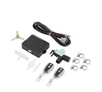 Exhaust Tip Universal Eletric Exhaust Cutout Controller Valve Wireless Switch Remote Exhaust Tips(Metal without hose)