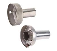 Exhaust Tip Universal Length 87mm Motorcycle Exhaust Muffler Silencer Noise Sound Eliminator Front Mid End Catalyst Exhaust Tailpipe Tip(60mm L(80mm))