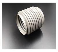 Exhaust Tip Universal Titanium/Stainless Bellow Flexible Corrugated Pipe Welding Metal Expansion Joints For Car Exhaust Exhaust Tips(Ti 70x1.0mm)