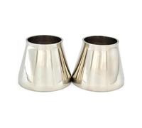 Exhaust Tips Car Accessories Formato 51mm-63mm Stainless Steel 304 Conversion Tube Exhaust Pipe Adapter Auto Tip Muffler End(63mm-76mm)