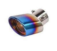 Exhaust Tips Car Exhaust Pipe For Smart For Fortwo For Forfour 453 2015-2020 Car Stainless Steel Exhaust Muffler Tip Pipe Auto Accessories Tail Throat( 3)