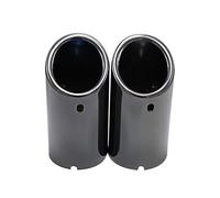 Exhaust Tips End Pipes 2pcs 70mm Auto Exhaust Pipe For BMW 1 2 3 4 5 SERIES For E90 E91 E92 E93 F32 F33 F36 F30 For GT F20 F22 Car Covers Exhaust Muffler Pipe(5)