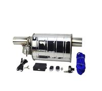 Exhaust Tips End Pipes Universal Car Exhaust Vacuum Valve Control Exhaust Pipe Variable Silencer Stainless 51 63 76 Mm Remote Control