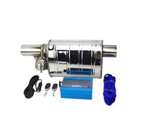 Exhaust Tips End Pipes Universal Car Exhaust Vacuum Valve Control Exhaust Pipe Variable Silencer Stainless 51 63 76 Mm Remote Control