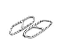 Exhaust Tips Exhaust Muffler Tip Pipe For Volvo For V90 For S90 For Xc90 For Xc60 For S60 For V60 For Xc40 Tail Throat Car Rear Exhaust Tail Pipe Covers Trim( 2020-2021 V60)