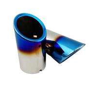 Exhaust Tips For Bmw 7 Series For 730li For 740ld For F01 For F02 2009 2010 2011 2012 2013 2014 Muffler End Car Accessories Car Exhaust Pipe(Blue 1 pair)