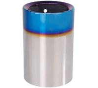 Exhaust Tips For E30 E36 E46 E90 E91 E92 E93 F30 320i M Car Tailpipe Exhaust Pipe Tip StylingPower Muffler Turbo Sound Whistle(1x Blue M)