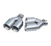 Exhaust Tips For GTI MK7 For Golf7 Nozzle 60MM 63mm Muffler Tip Stainless Steel Car Exhaust System Universal Pipe(2)