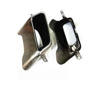 Exhaust Tips For Land For Rover For Range For Rover For Sport 2013 2014 2015 2016 2017 2018 Stainless Steel Square Style Rear Tail Exhaust Muffler Tip Pipes(Silver)