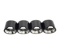 Exhaust Tips For M2 M3 M4 G80 G81 G82 G83 G84 G87 2020-2024 Exhaust Pipe Upgrade Carbon Fiber Black Muffler Nozzle Tip(Siiver 4 Pcs)
