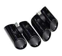 Exhaust Tips For Macan 2.0T 2014-2024 Exhaust Pipe Upgrade GTS Model Quad Black Muffler Nozzle Tip Head(14-17 Black B)